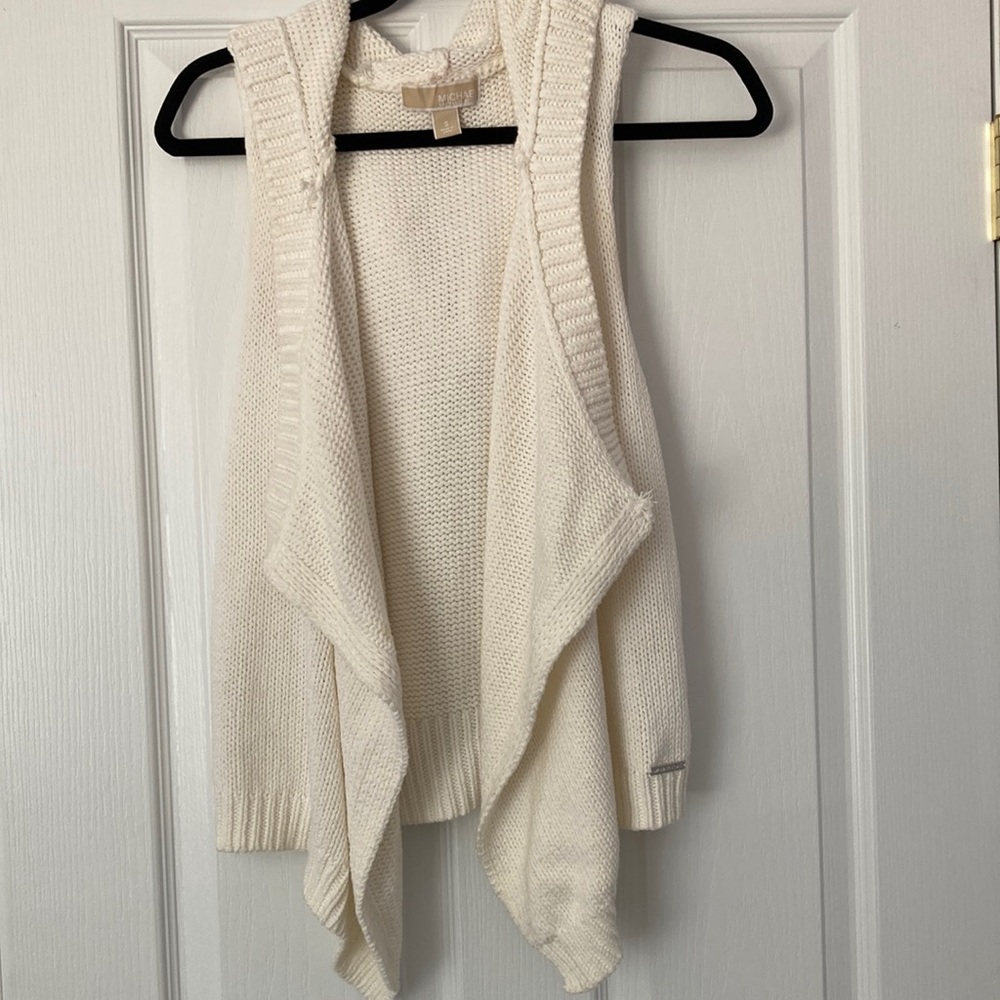 Michael Kors Hooded Knit Vest
